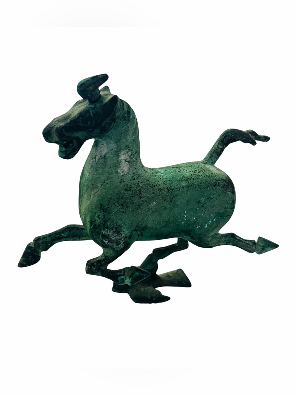 Vintage Heavy Reproduction Of The” Flying Horse Of Gansu” Statue